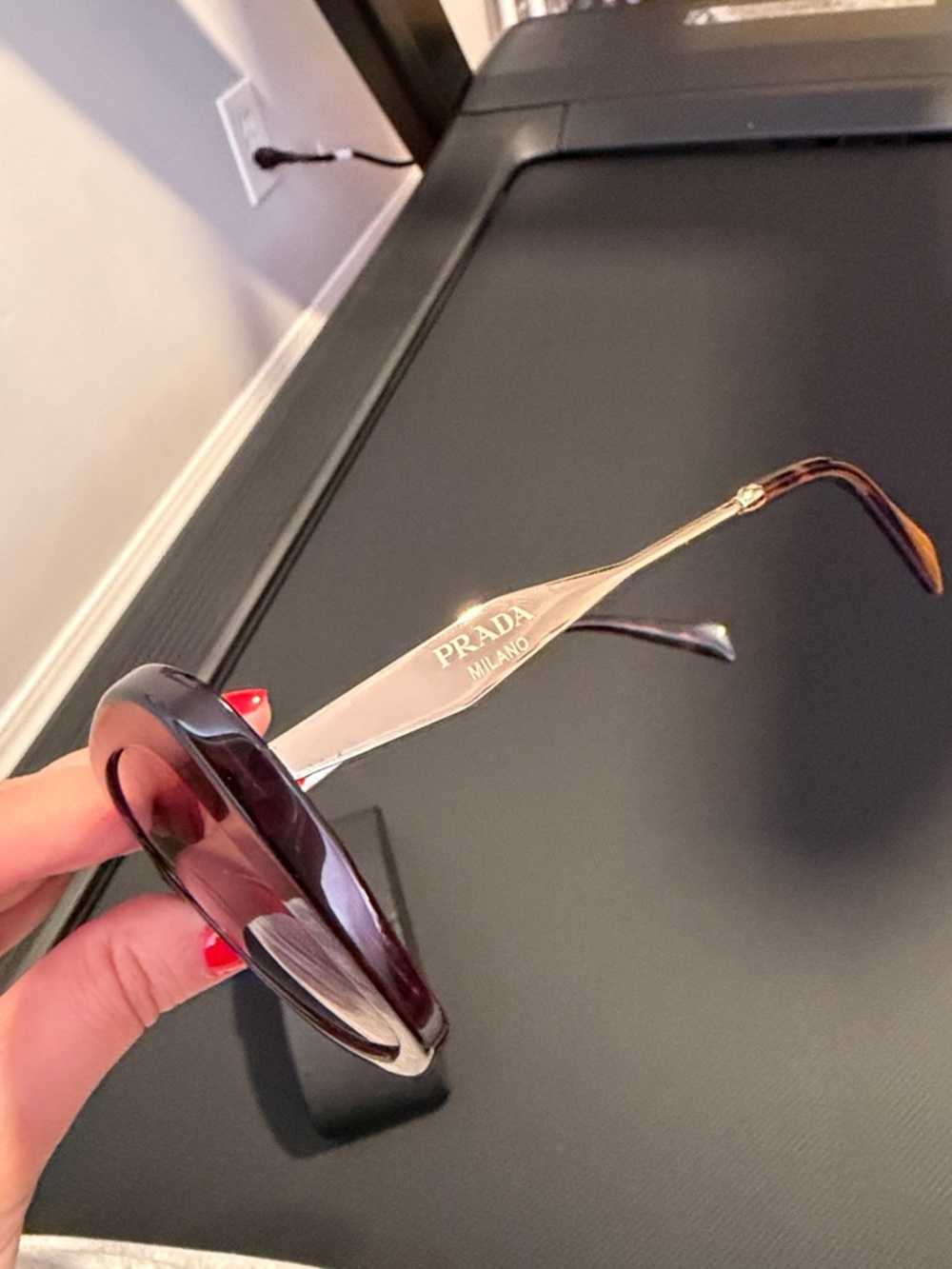 PRADA Women’s Cat-Eye Sunglasses - Picture 9 of 12